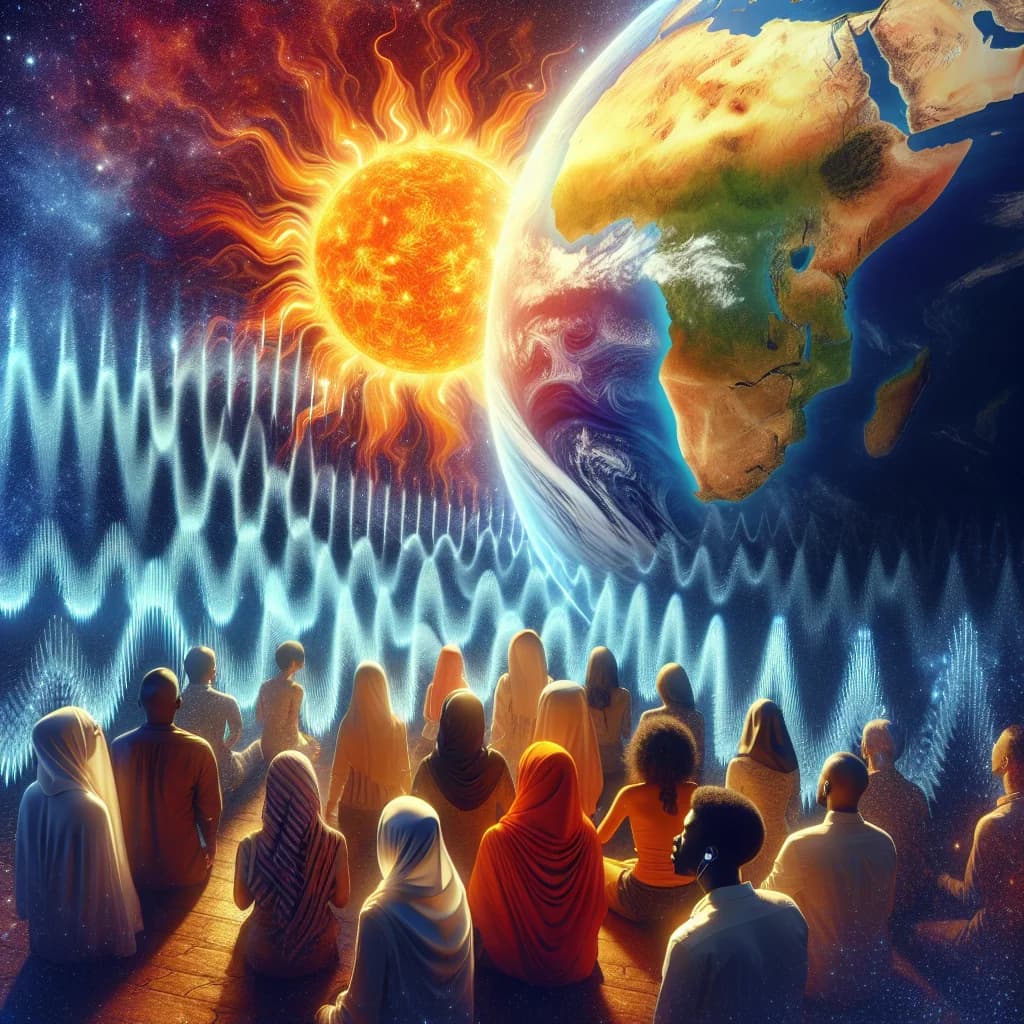 Would the roar of the Sun deafen everyone on Earth if the vacuum of space were replaced with air?