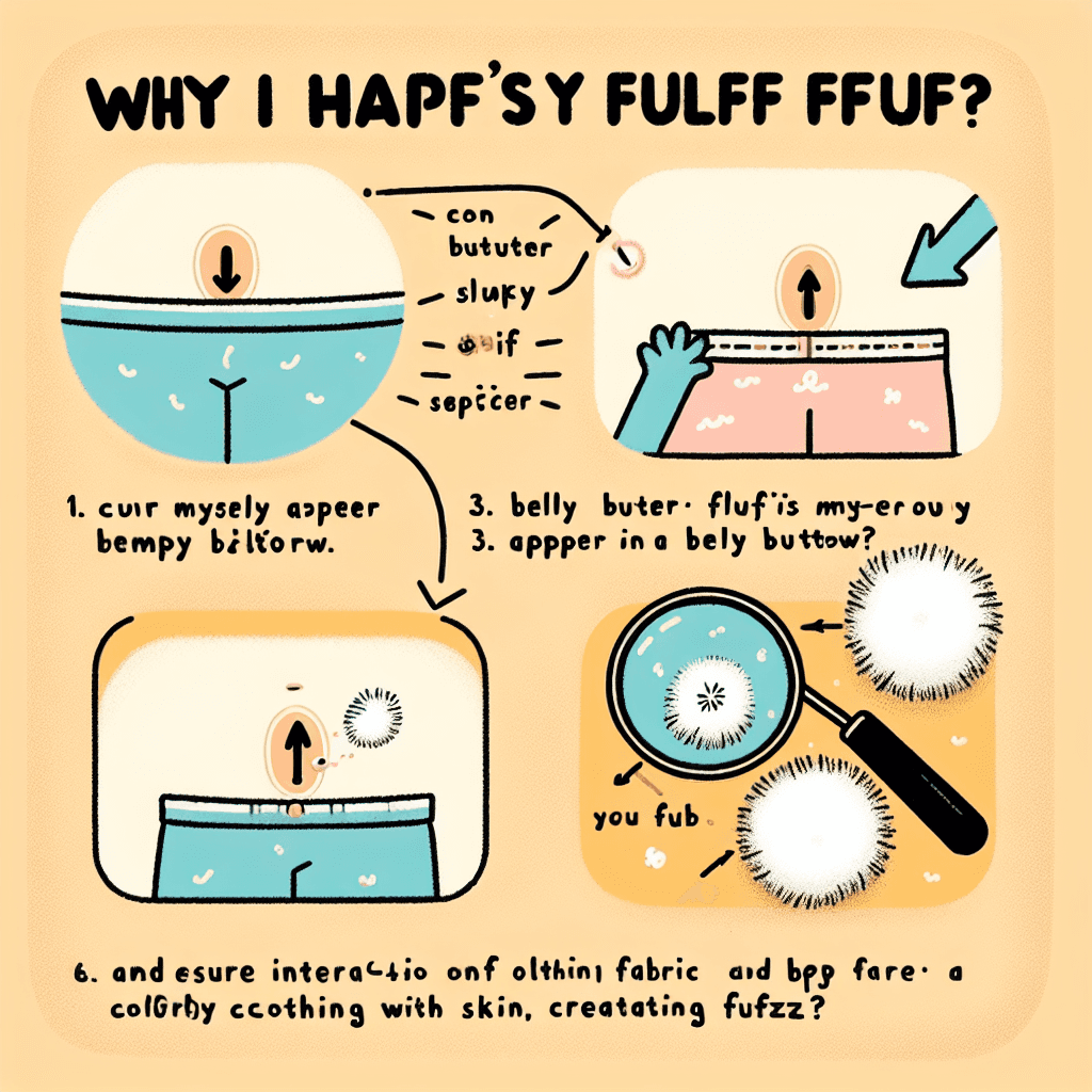 The Lint Trap Within: Why Does Fluff Mysteriously Appear in Your Belly Button?