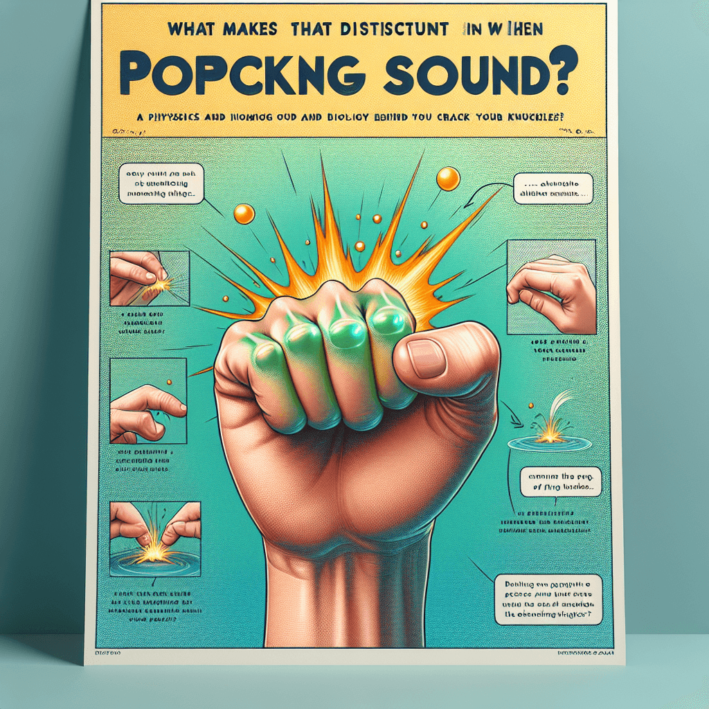 Pop, Crackle, Snap: The Science Behind Cracking Your Knuckles