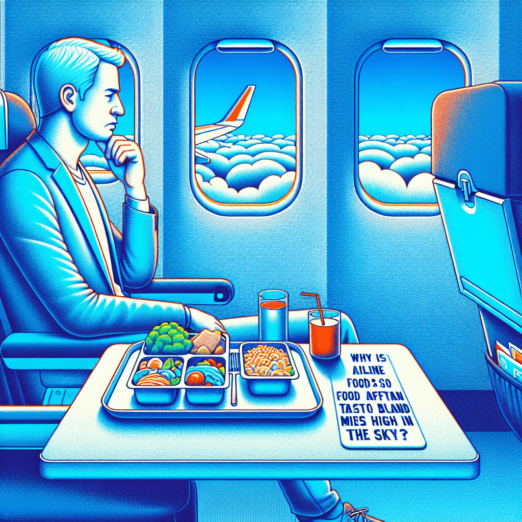 Cleared for Bland-off? Why Airline Food Tastes Different at 35,000 Feet