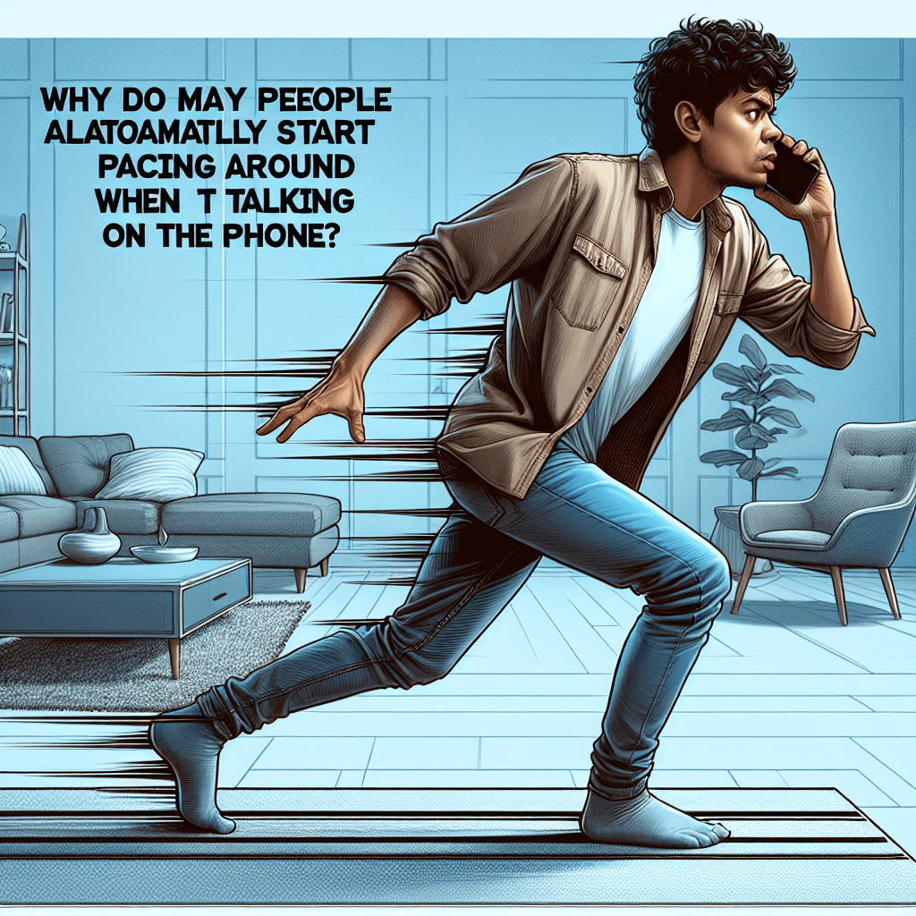 The Phone Pacer Phenomenon: Why We Walk While We Talk