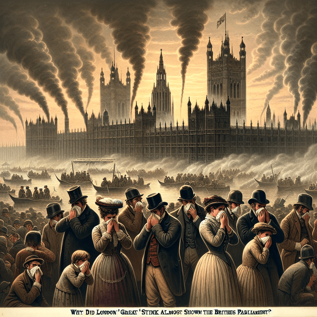 From Foul Air to Urgent Action: Why London's 'Great Stink' Almost Shut Down Parliament