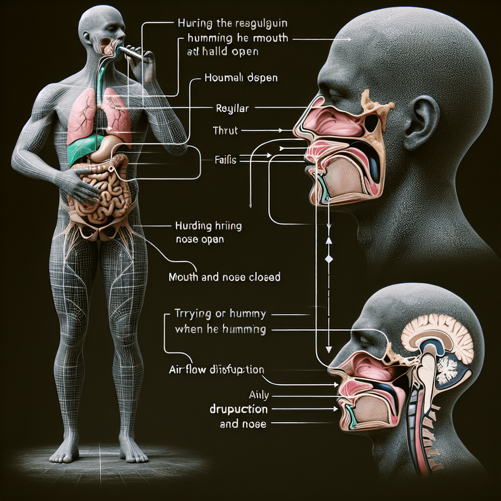 The Acoustic Puzzle: Why Can't You Hum While Holding Your Nose Closed?