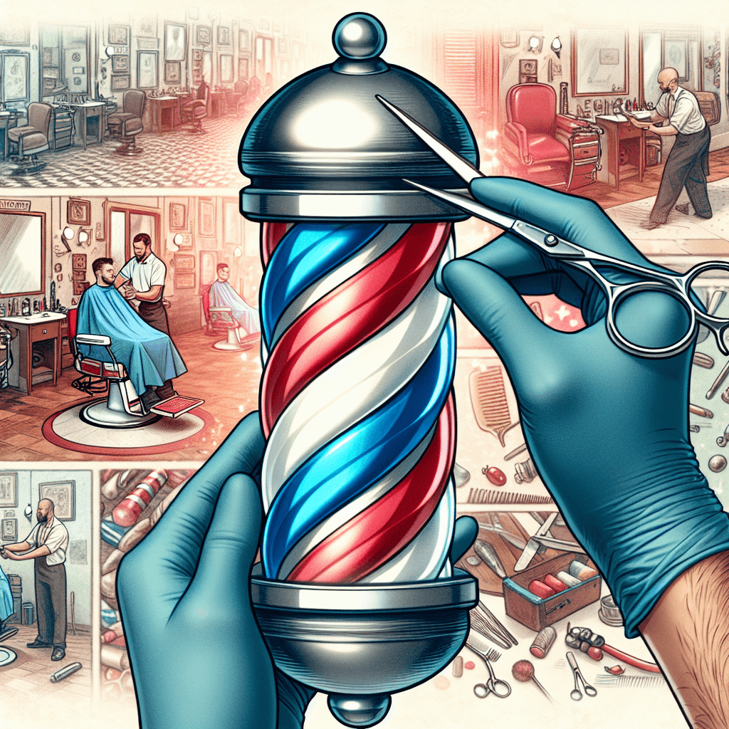 Unraveling the Mystery: Why Are Barber Poles Striped Red, White, and Sometimes Blue?