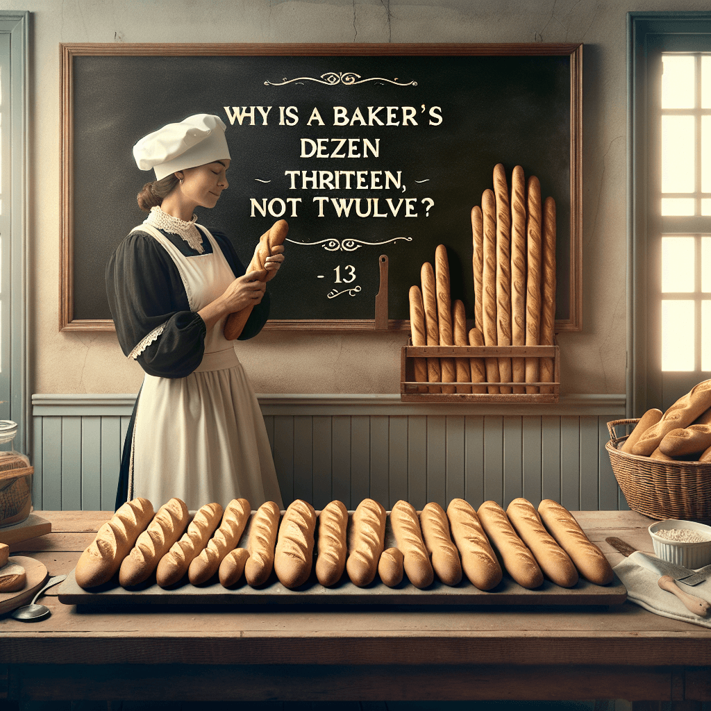 Unpacking the Extra: Why is a Baker's Dozen Thirteen, Not Twelve?
