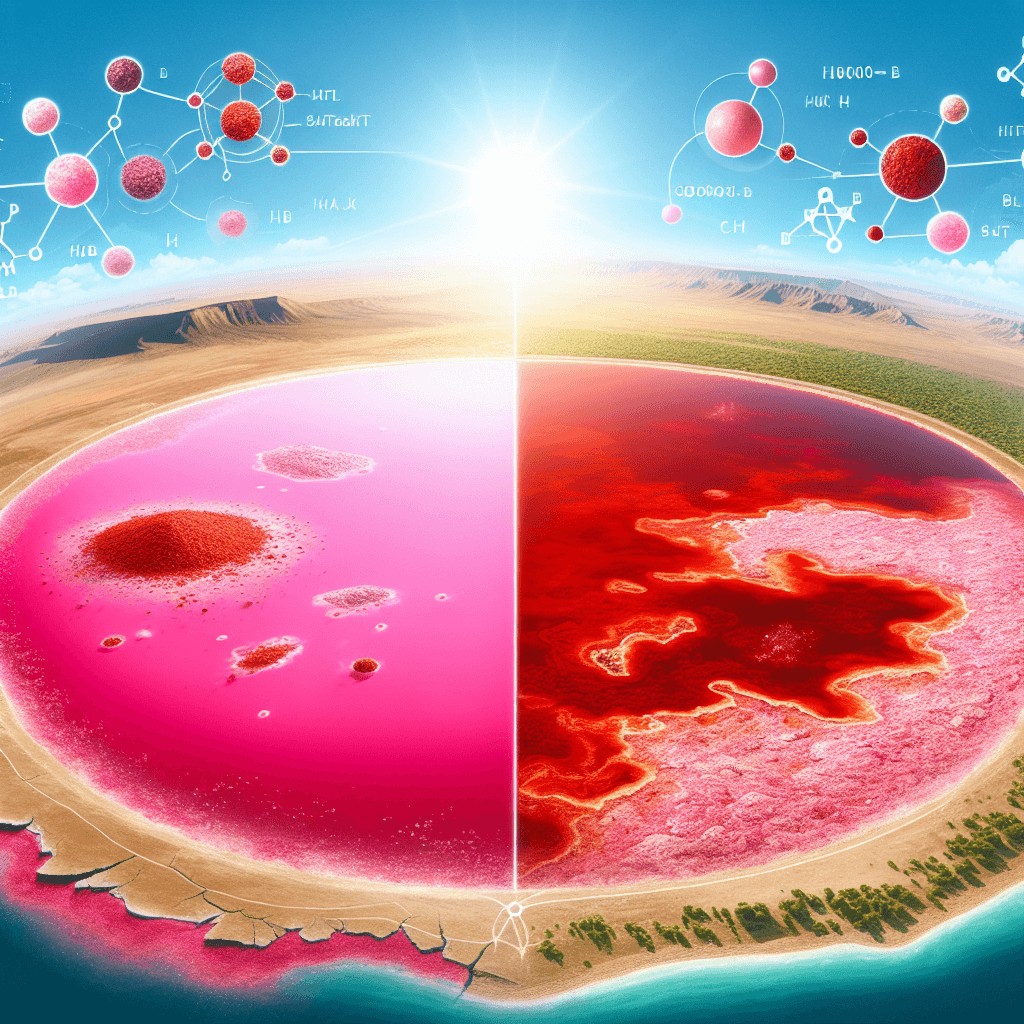 From Eerie to Extraordinary: Why Some Lakes Turn Pink or Blood Red