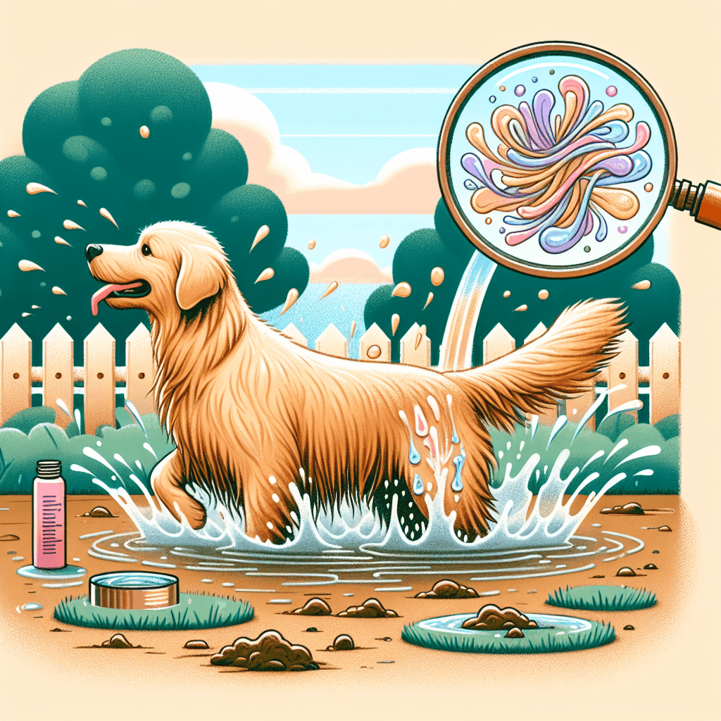 Why does a wet dog release that distinct, musty smell?