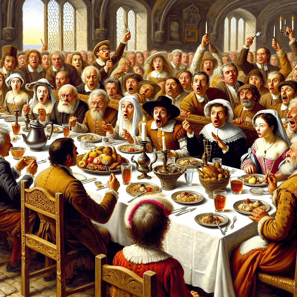 Why was using a fork once considered a scandalous, devilish act?