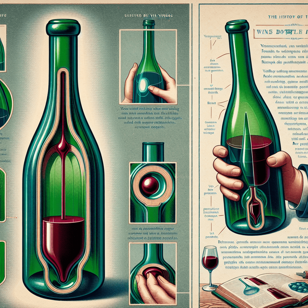 Why do wine bottles have a deep dent in the bottom?