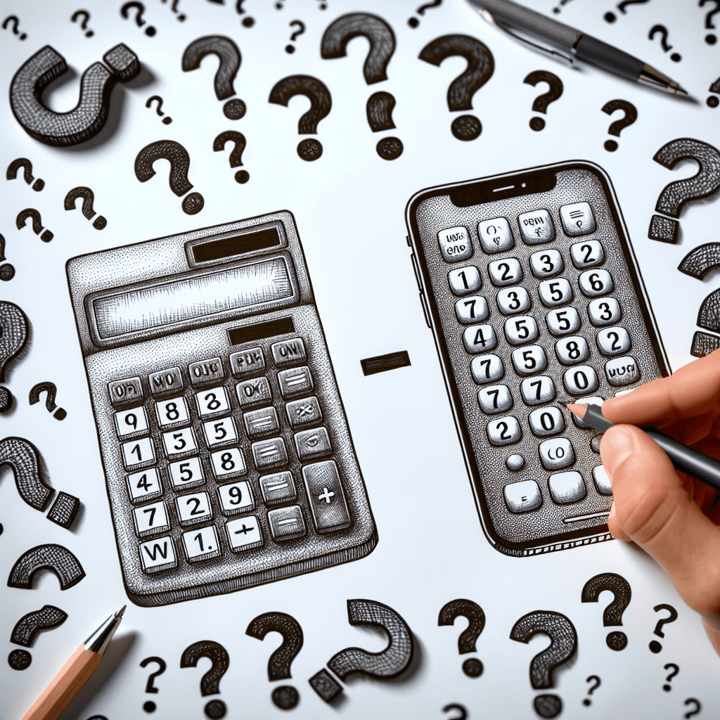 Why are the numbers on a calculator and a phone keypad arranged differently?