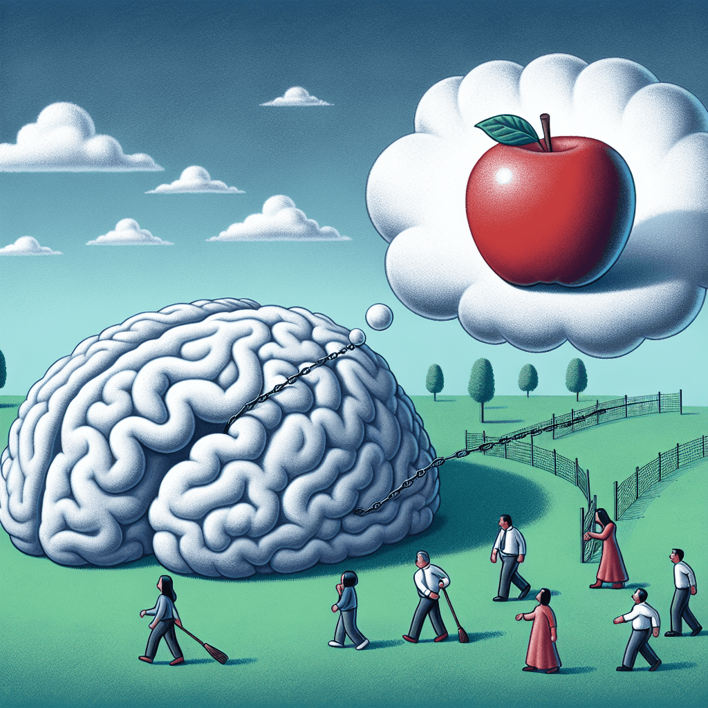 Why does trying not to think about something make you think about it more?