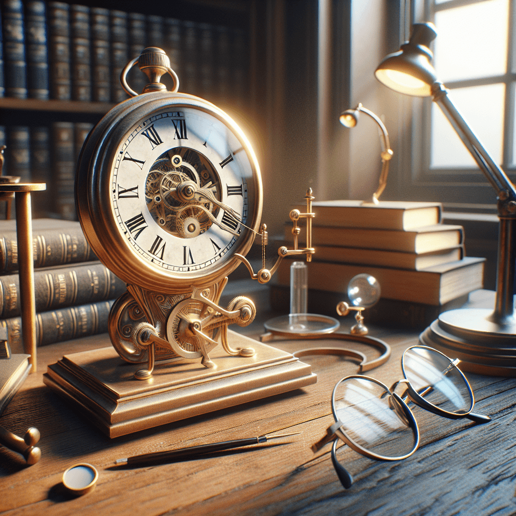 Why does a clock’s second hand seem to freeze when you first look at it?