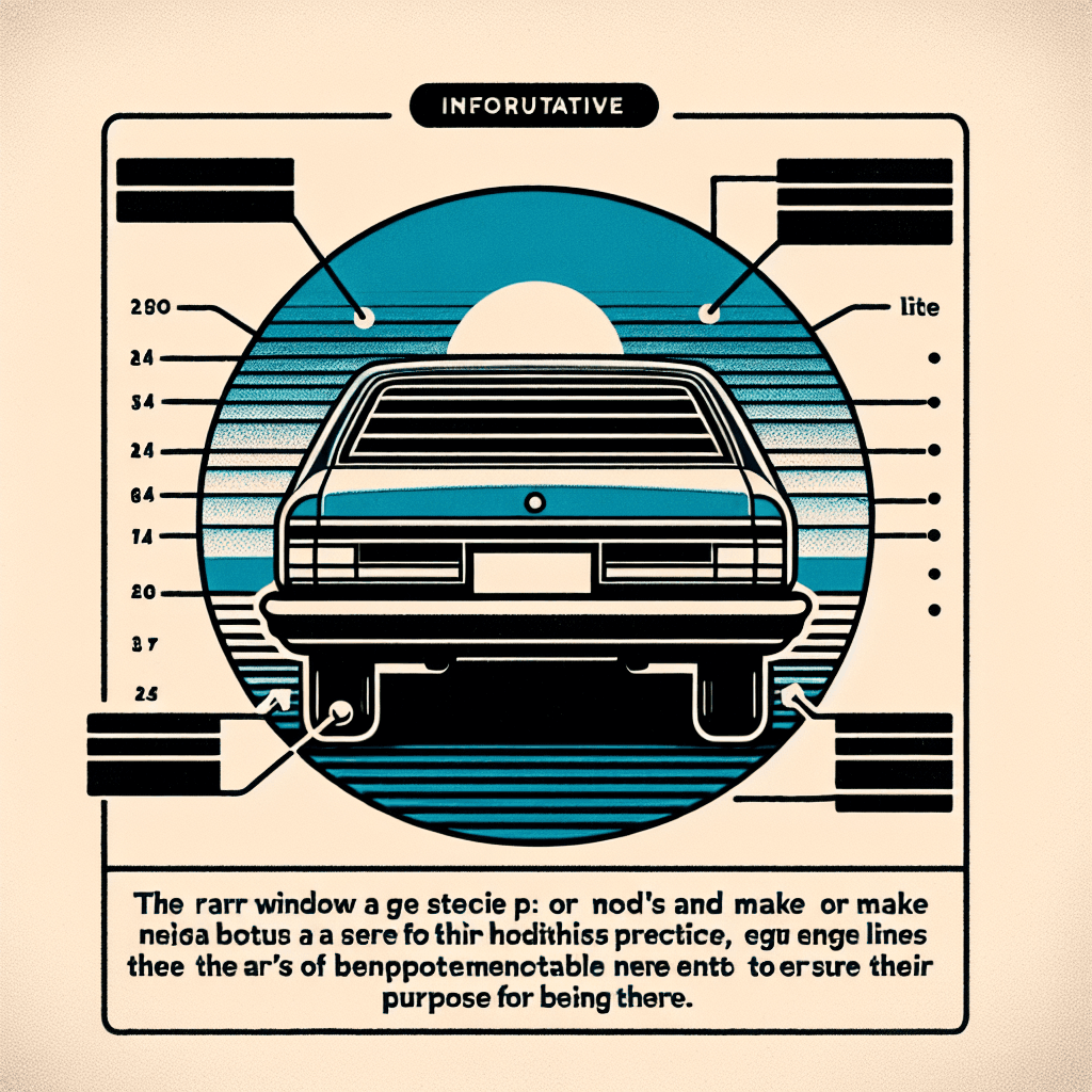 What are those thin horizontal lines on your car's rear window actually for?
