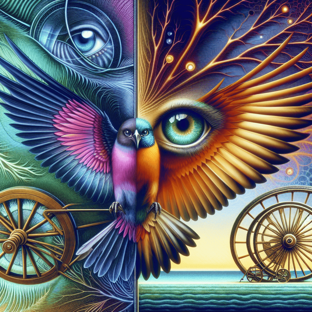 Why did nature invent eyes and wings but never the wheel?