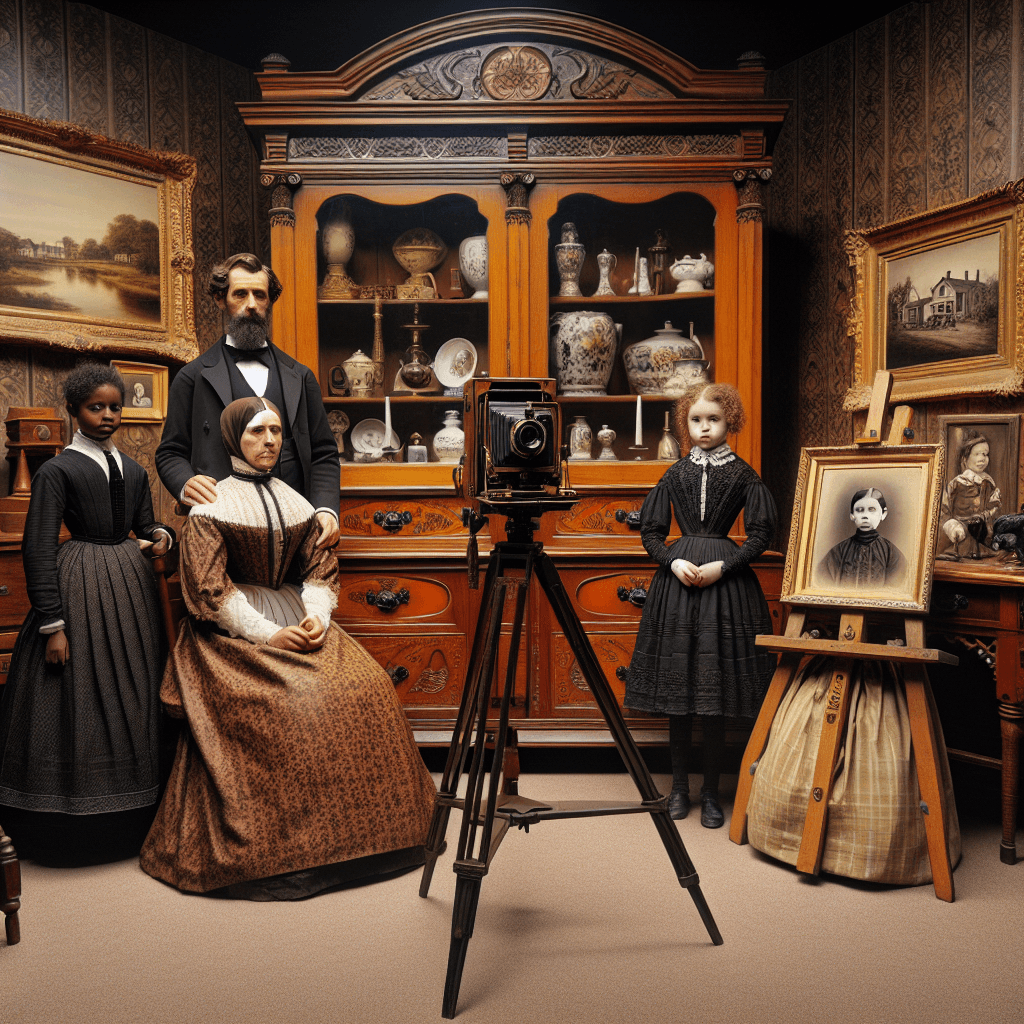 Why did Victorians often take family portraits with their recently deceased relatives?