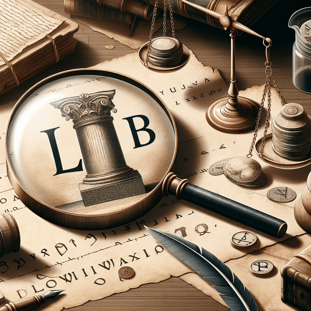 Why do we abbreviate the word pound using the letters lb?