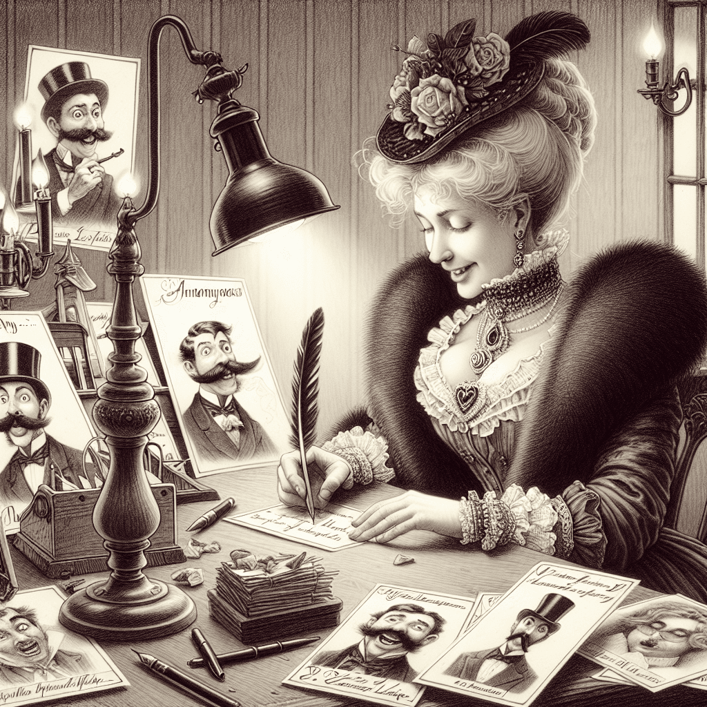 Why did Victorians mail each other anonymous insulting Valentine's cards?