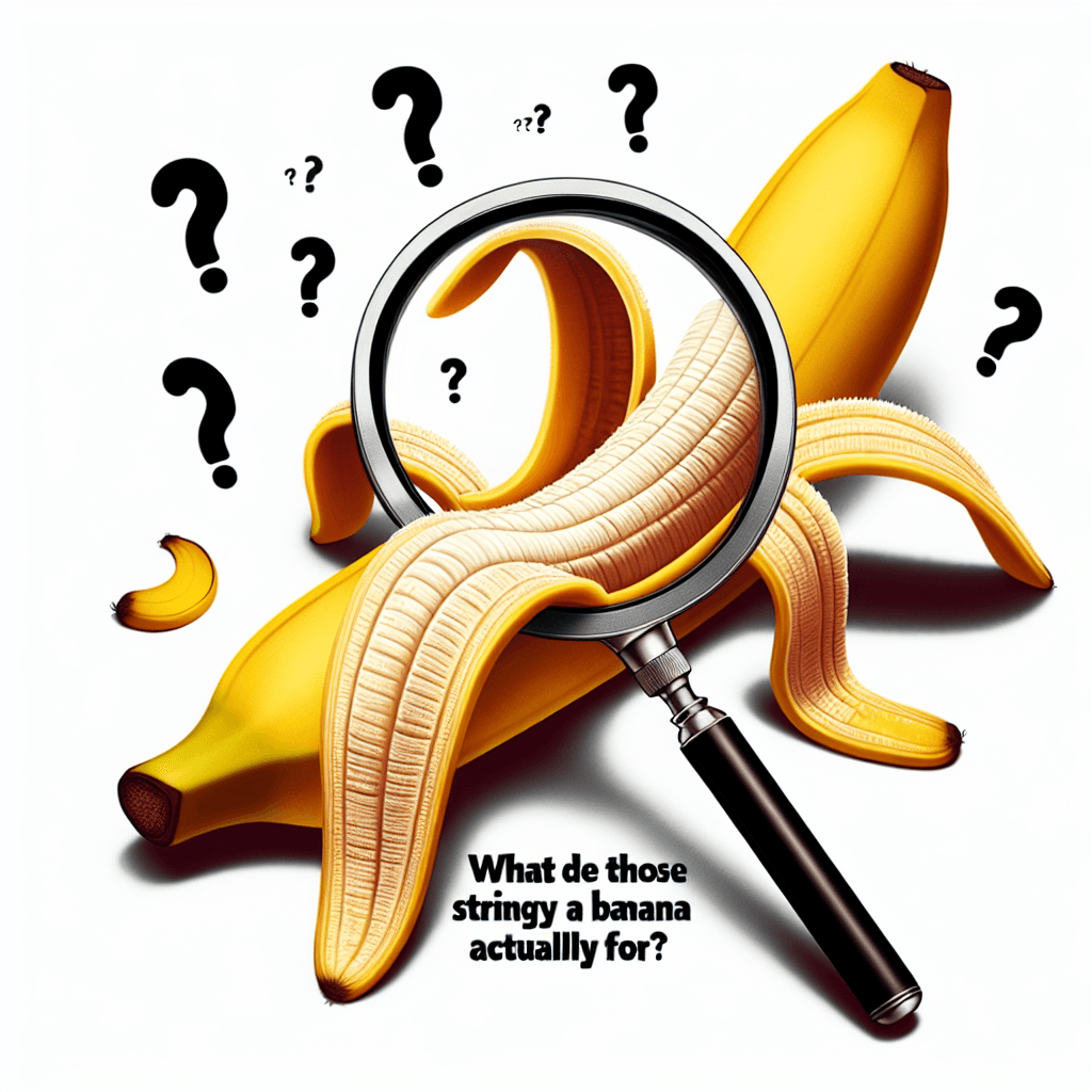 What are those stringy bits on a banana actually for?