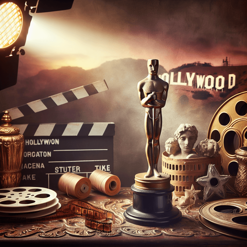 Why did Hollywood once give out Oscar trophies made of painted plaster?