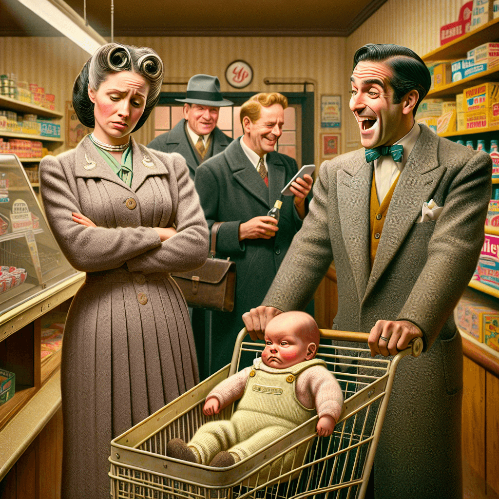 Why did the first shopping carts fail because men thought they were too much like baby carriages?