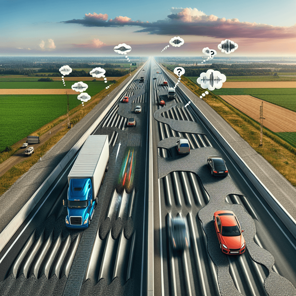 Why are the edges of highways intentionally designed to be so loud and bumpy?