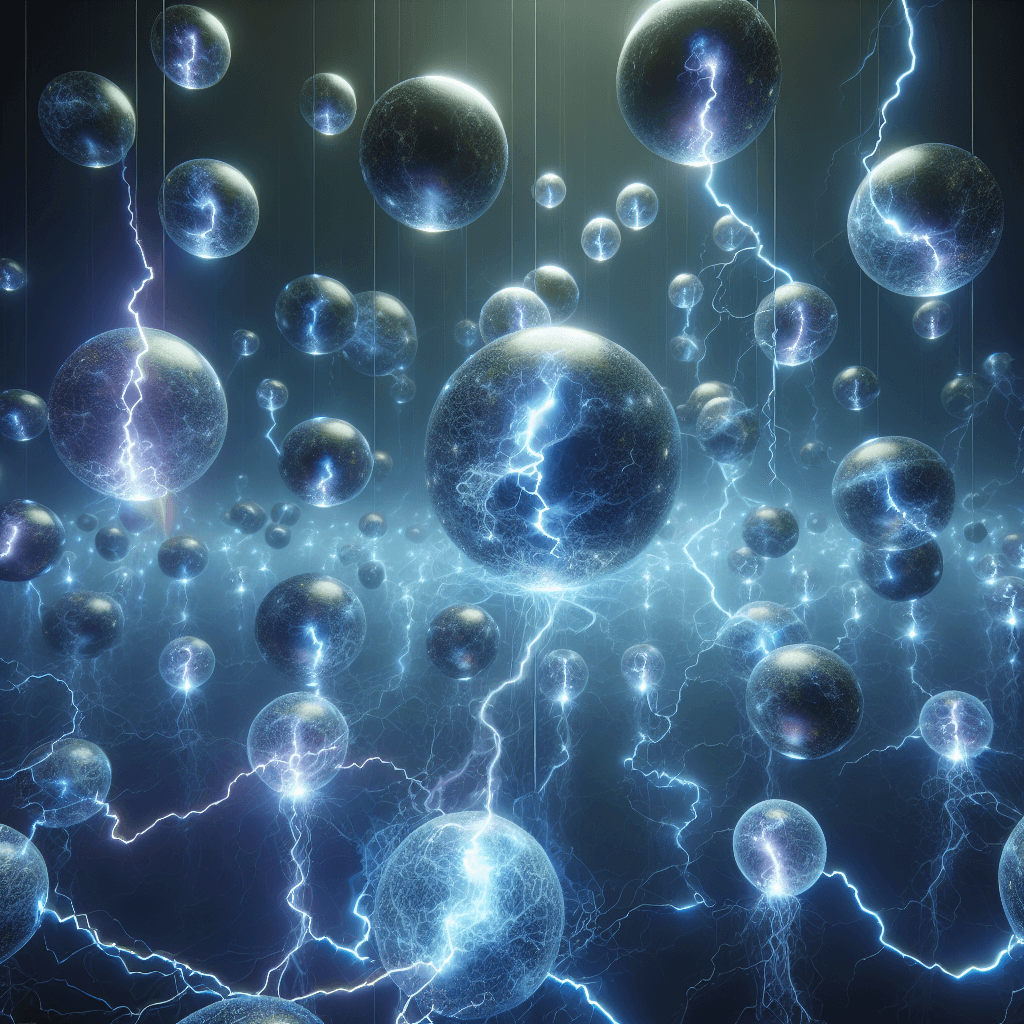 What creates the bizarre floating balls of lightning that can pass through solid walls?