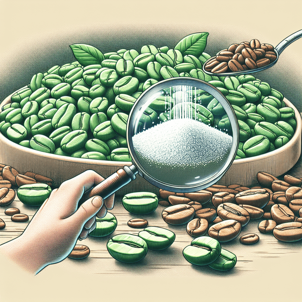 How is caffeine removed from coffee beans without ruining their flavor?