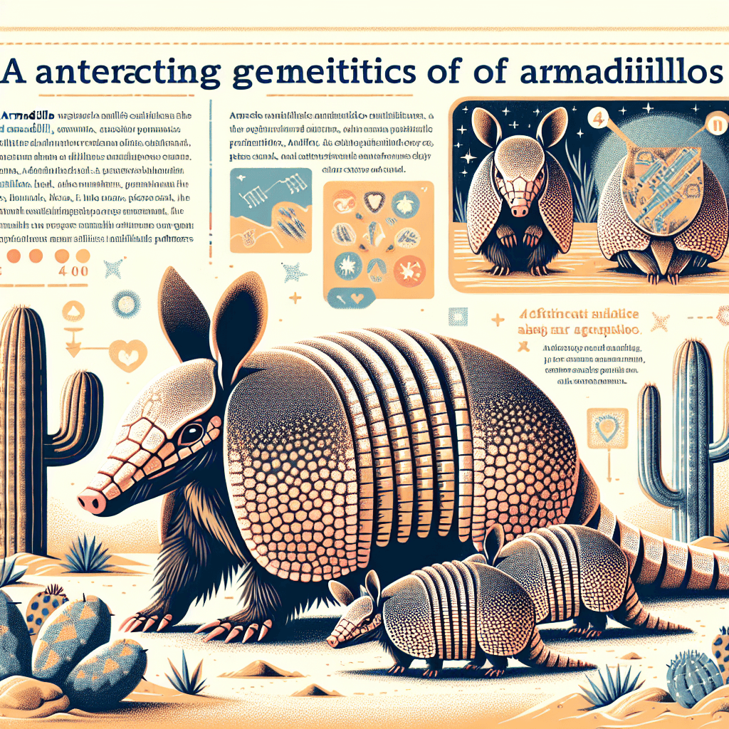 Why do armadillos almost always give birth to identical quadruplets?