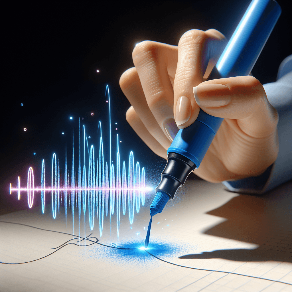 Why does a felt-tip marker make that signature squeaking sound?