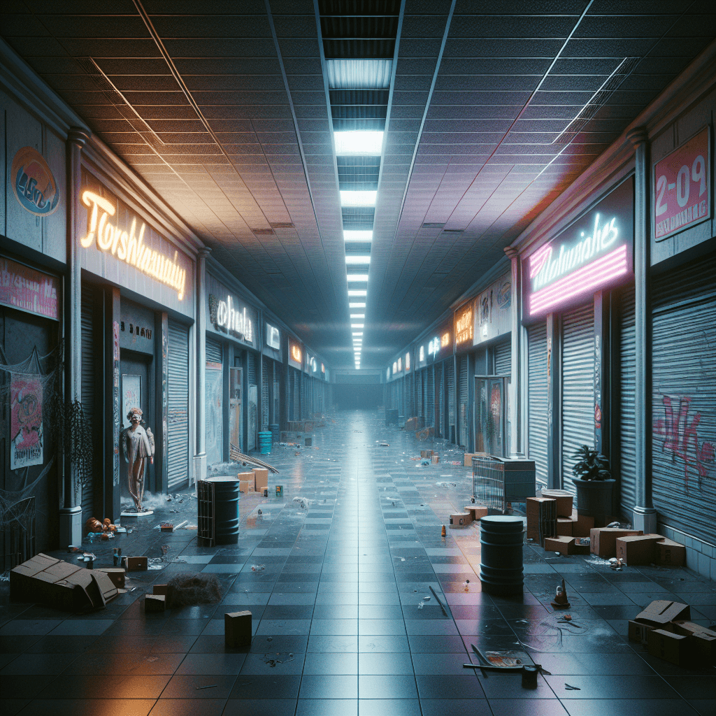 Why do empty hallways and abandoned malls give us such a creepy feeling?