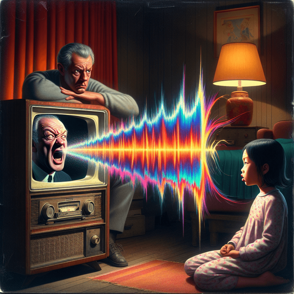 Why did old tube televisions make a high-pitched sound that only kids could hear?