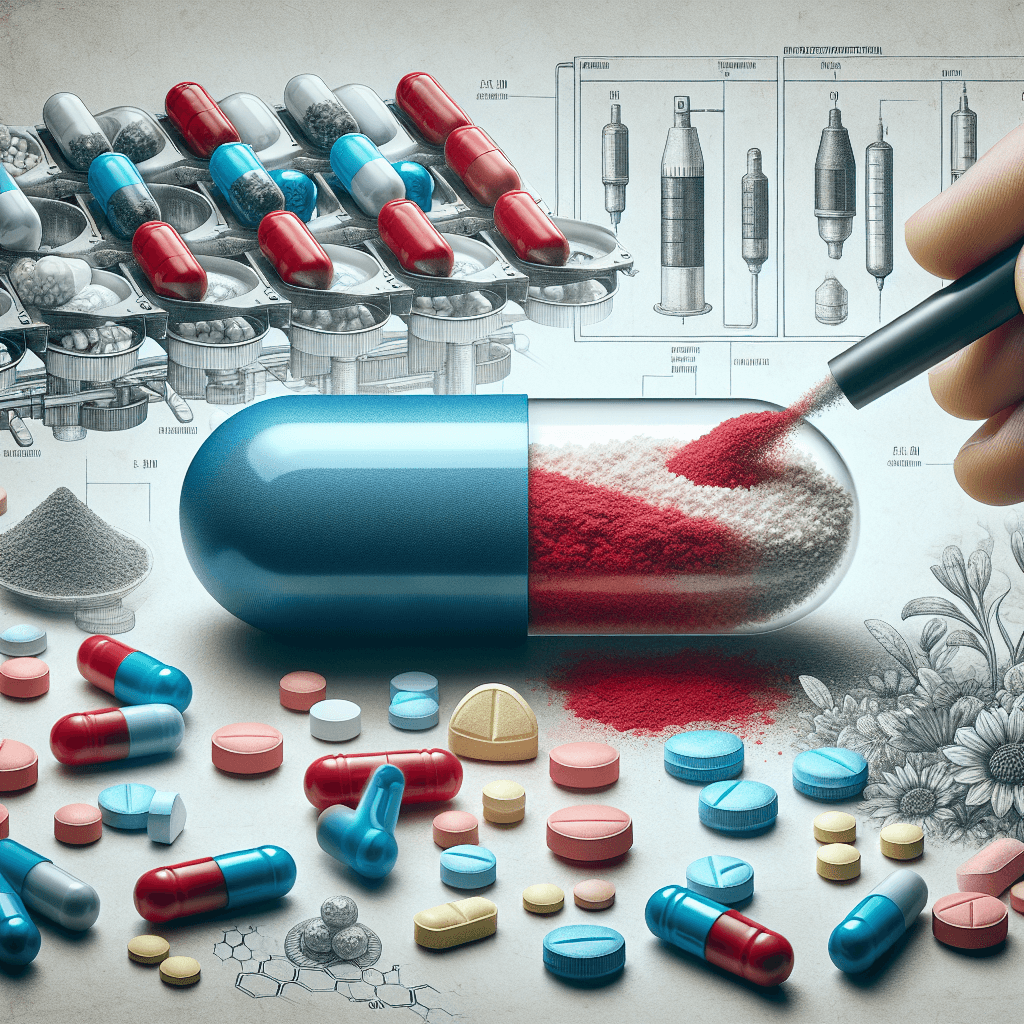 Why do so many pill capsules have two different colored halves?