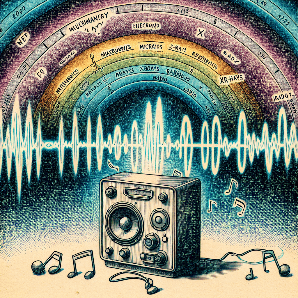 Why can you sometimes hear a faint radio signal through speakers that are turned off?