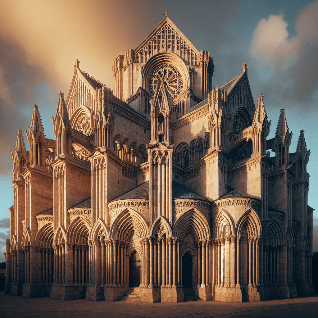 Why do old cathedrals have those giant stone arms sticking out?