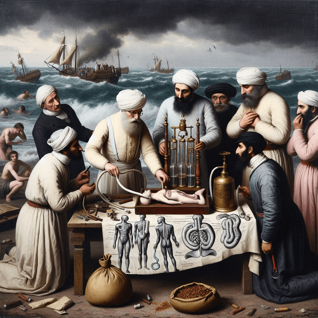 Why did doctors once believe blowing tobacco smoke up someone's backside could save them from drowning?