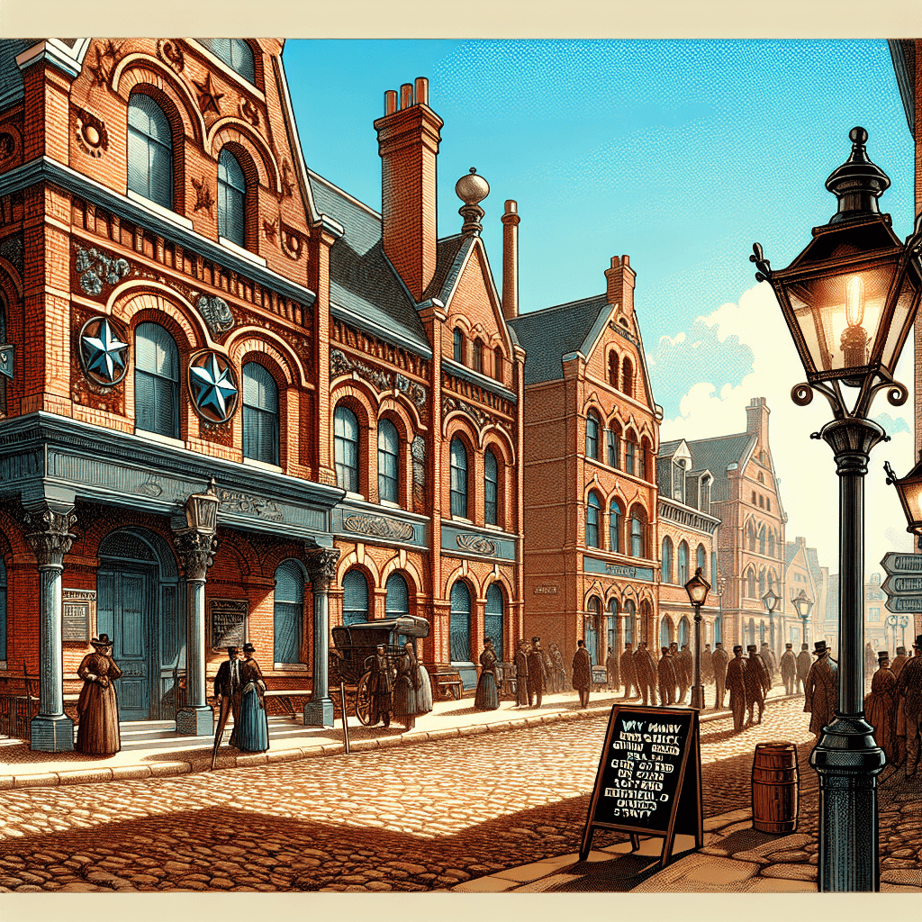 Why do many older brick buildings have large metal stars or plates bolted to their exterior walls?