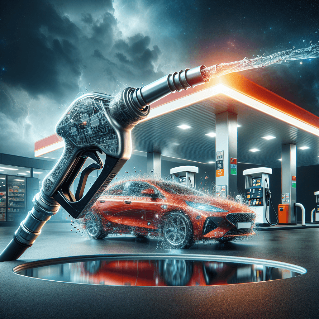 Why does a gas pump nozzle automatically click off the moment your tank is full?