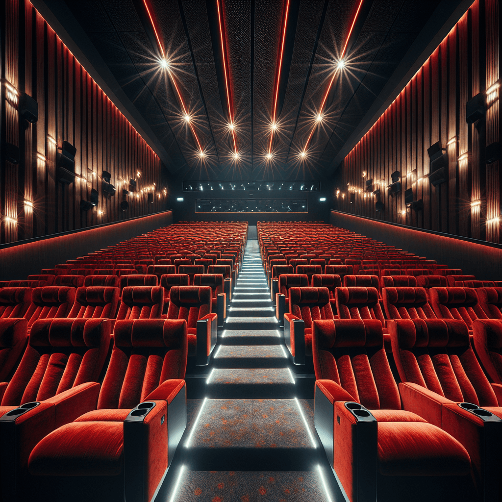 Why Movie Theater Seats Are Red: The Scientific Reason They Fade Away in the Dark