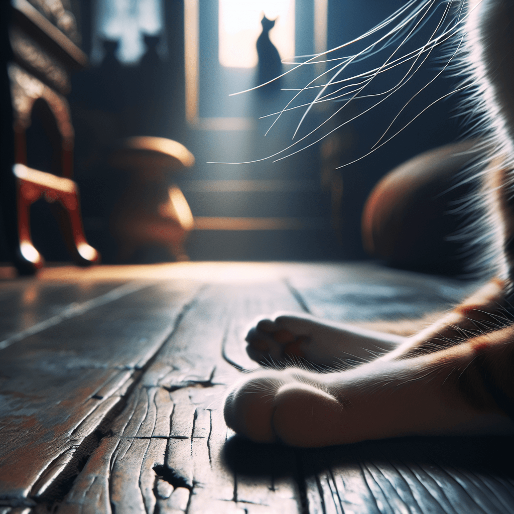 Why do cats have a mysterious set of whiskers on the back of their front legs?