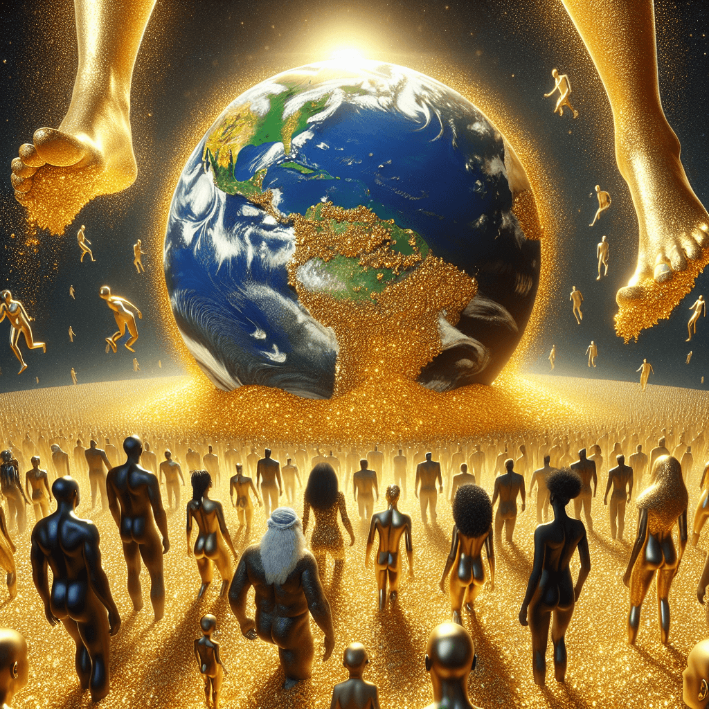 If you harvested all the gold from Earth’s core, would it cover the entire planet knee-deep?