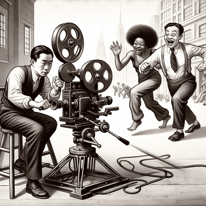 Move So Fast Why do characters in silent films often move so fast and jerkily ...