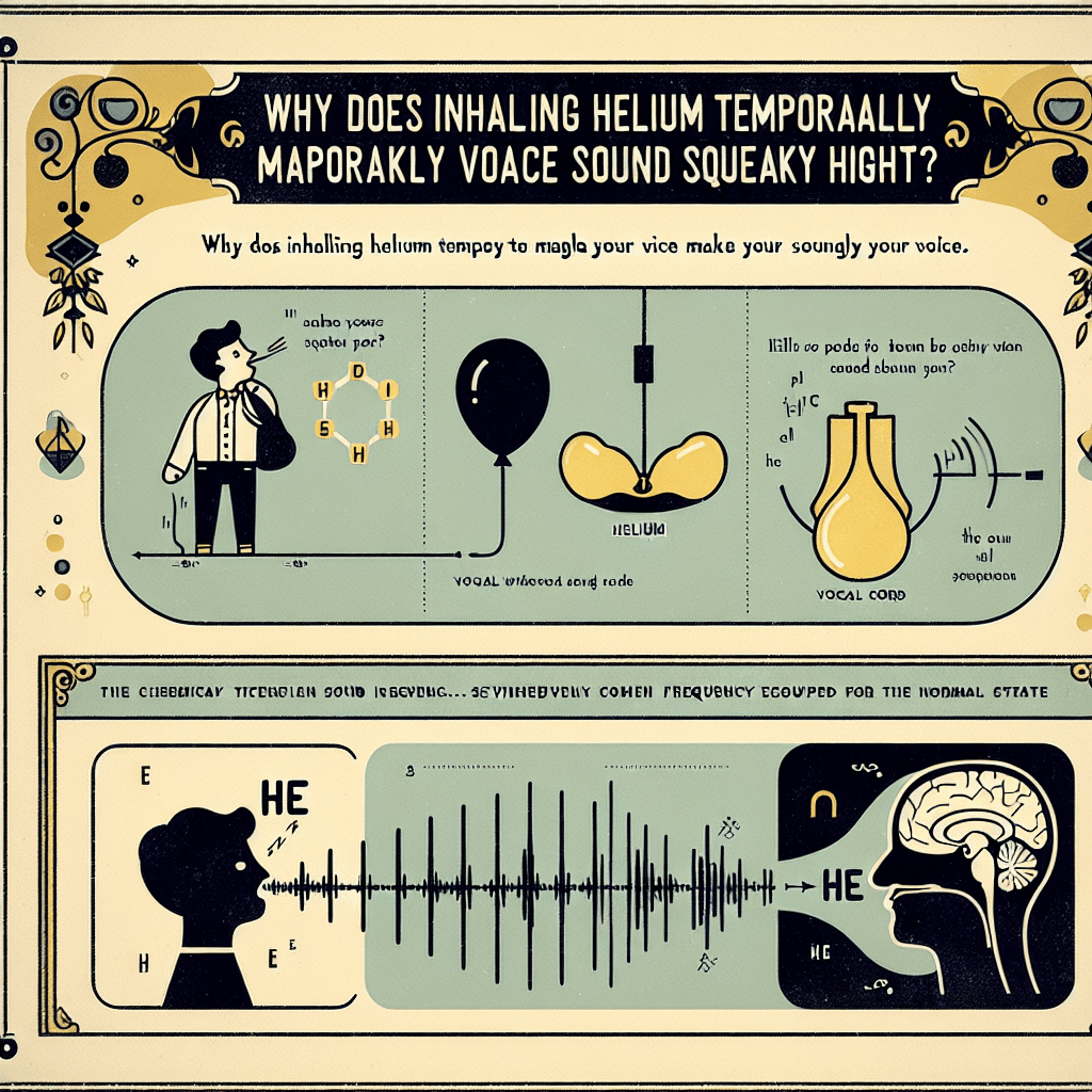 Heliun Inhalation Squeaky Science: Why Inhaling Helium Makes Your Voice High-Pitched ...