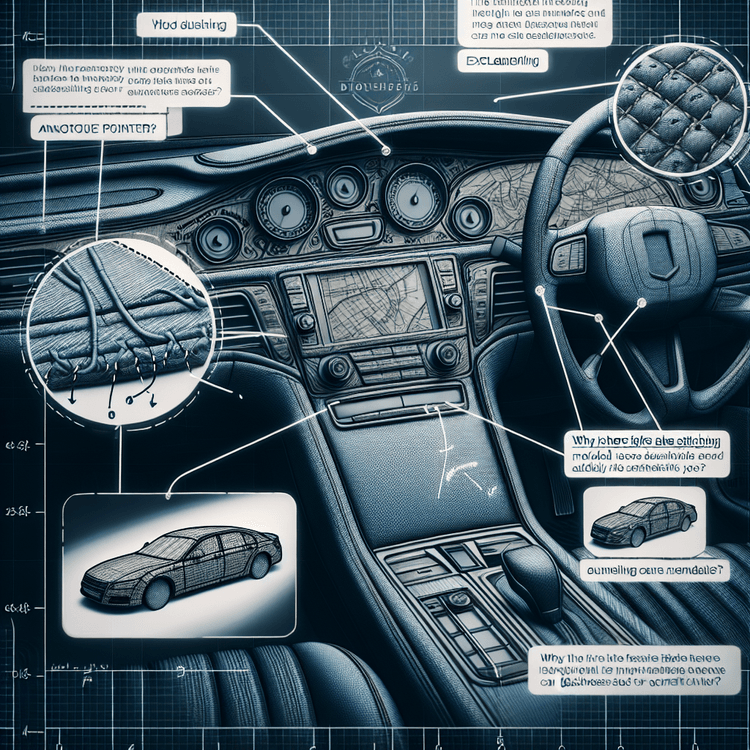 Auto Stitching Why is there fake stitching molded into some car dashboards? | UsefulBS