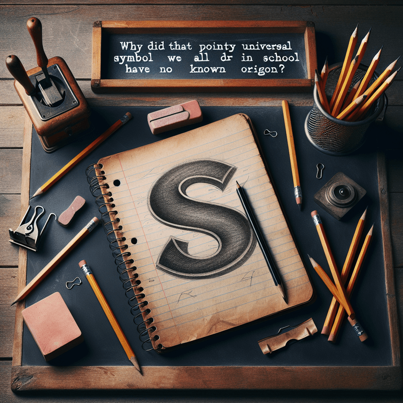 No Know Why did that pointy universal S symbol we all drew in school have no ...